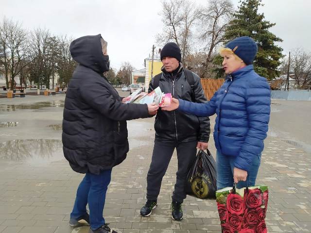 Акция «СТОП ВИЧ/СПИД» прошла в Миллерово