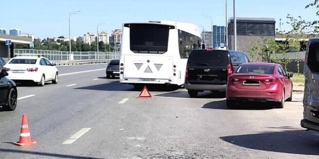 Блоггер попал в дтп на мотоцикле